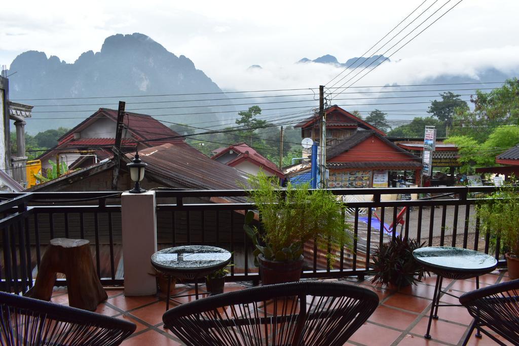 Nice View Guesthouse Vang Vieng Exterior foto