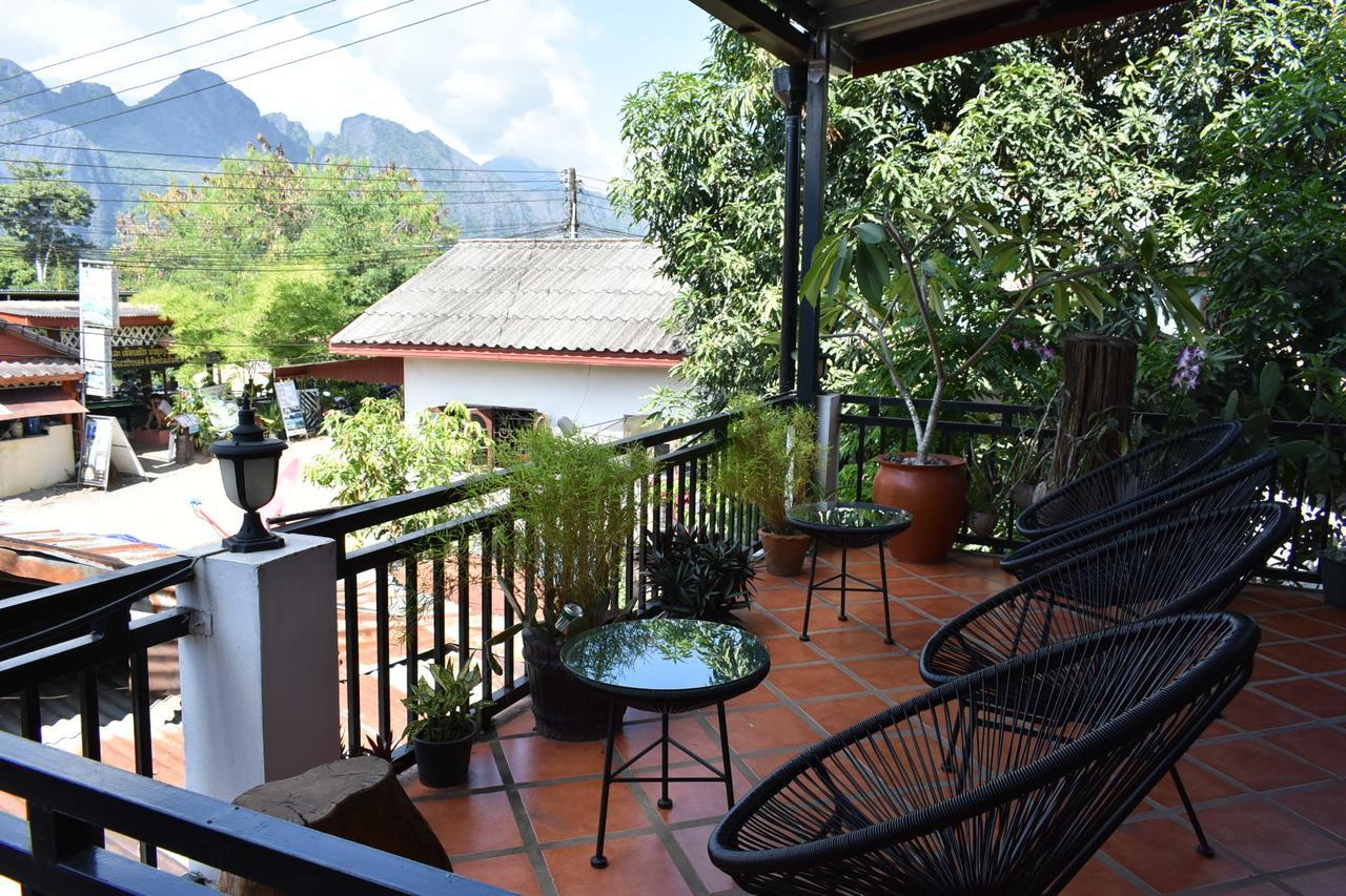 Nice View Guesthouse Vang Vieng Exterior foto