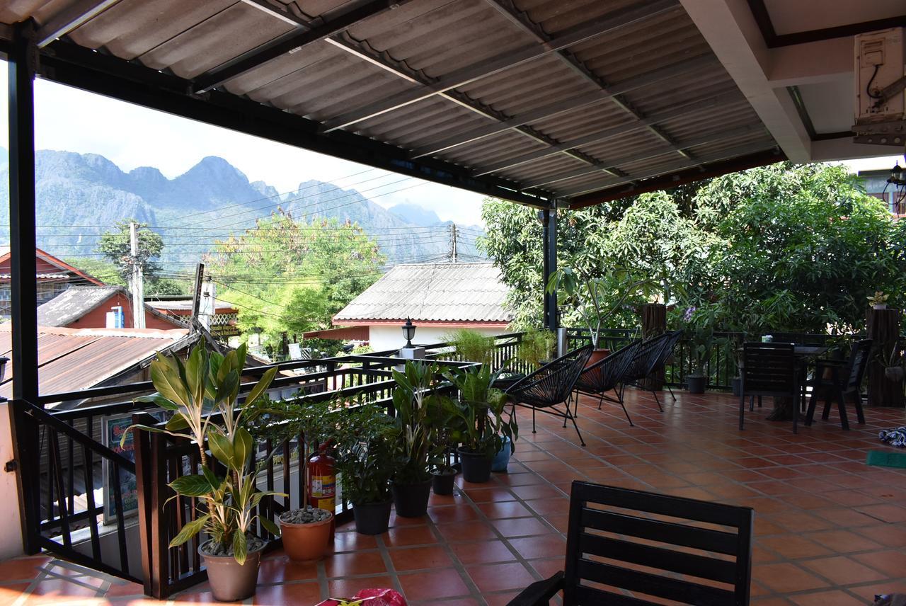 Nice View Guesthouse Vang Vieng Exterior foto